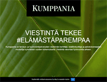 Tablet Screenshot of kumppania.fi
